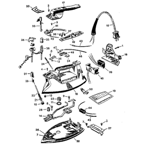 Part Location Diagram of 163240-03 Black and Decker Kenmore Lever